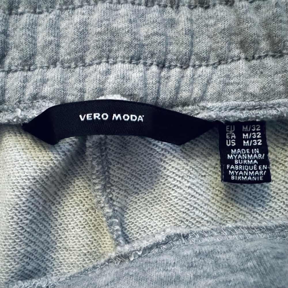NWOT Vera Moda Heather Gray Slim Fit Sweatpants - Picture 4 of 8